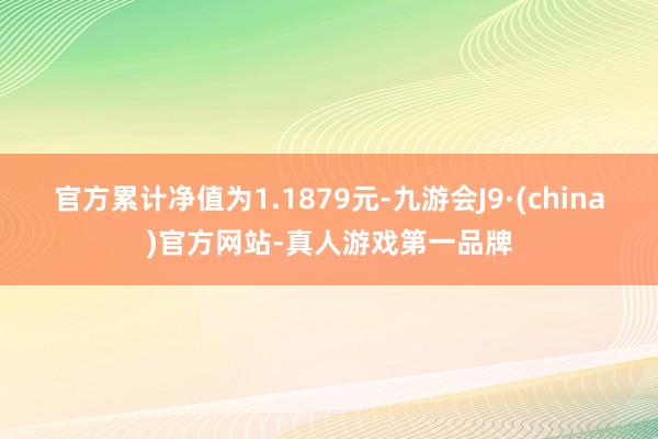 官方累计净值为1.1879元-九游会J9·(china)官方网站-真人游戏第一品牌