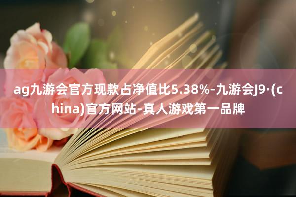 ag九游会官方现款占净值比5.38%-九游会J9·(china)官方网站-真人游戏第一品牌