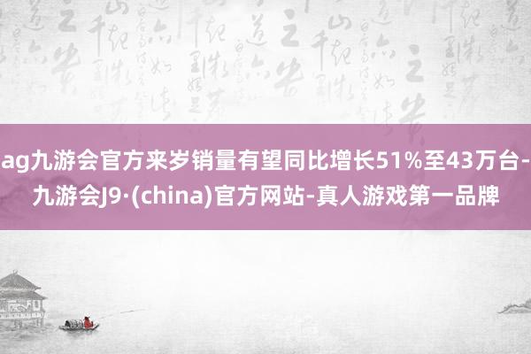 ag九游会官方来岁销量有望同比增长51%至43万台-九游会J9·(china)官方网站-真人游戏第一品牌