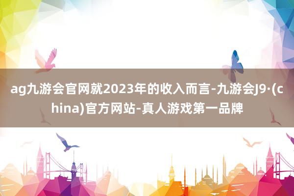 ag九游会官网就2023年的收入而言-九游会J9·(china)官方网站-真人游戏第一品牌